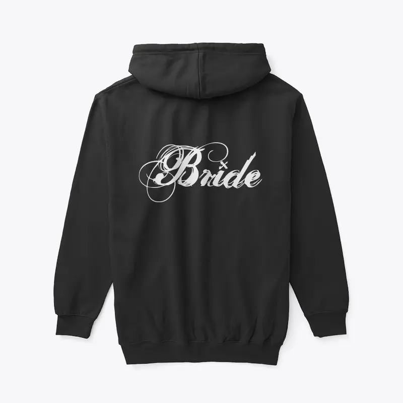 Bride zip hoodie from Pancakes dream