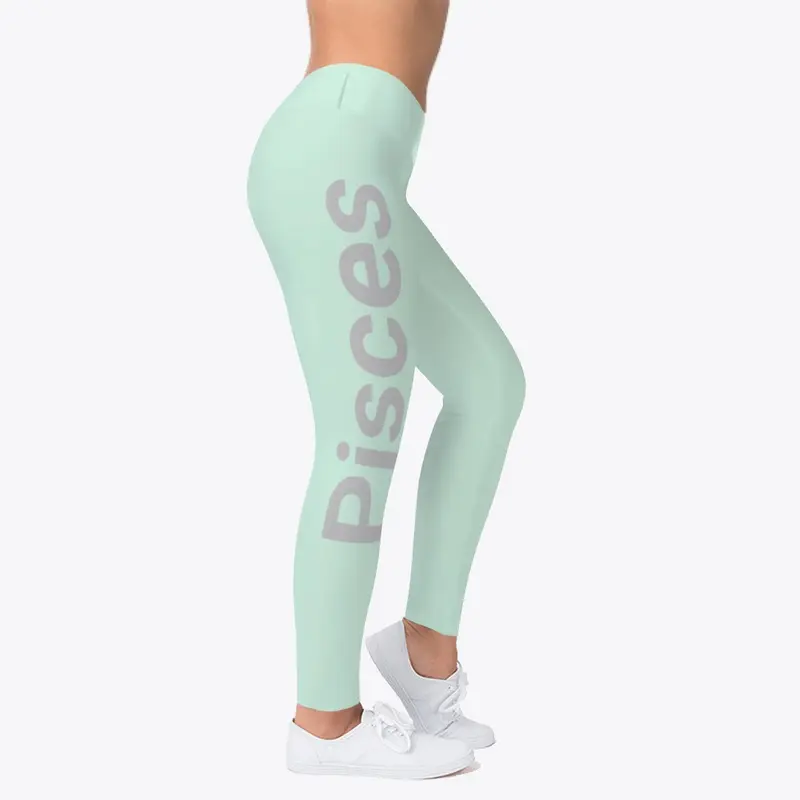 Pancakes dream Pisces zodiac leggings