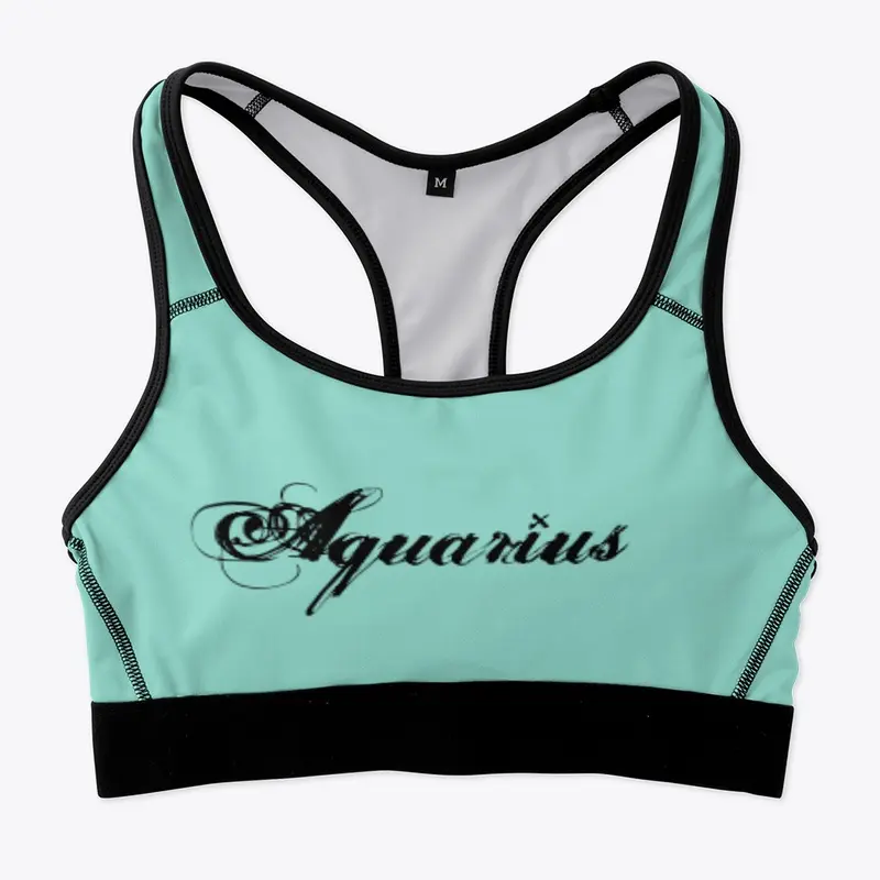 Pancakes dream Aquarius sports bra