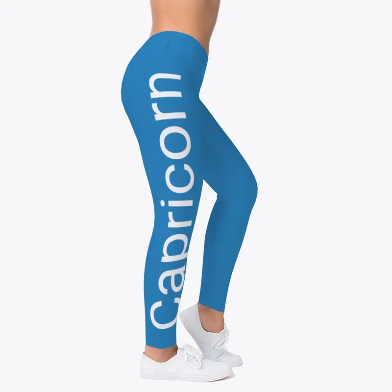 Pancakes dream Capricorn zodiac leggings