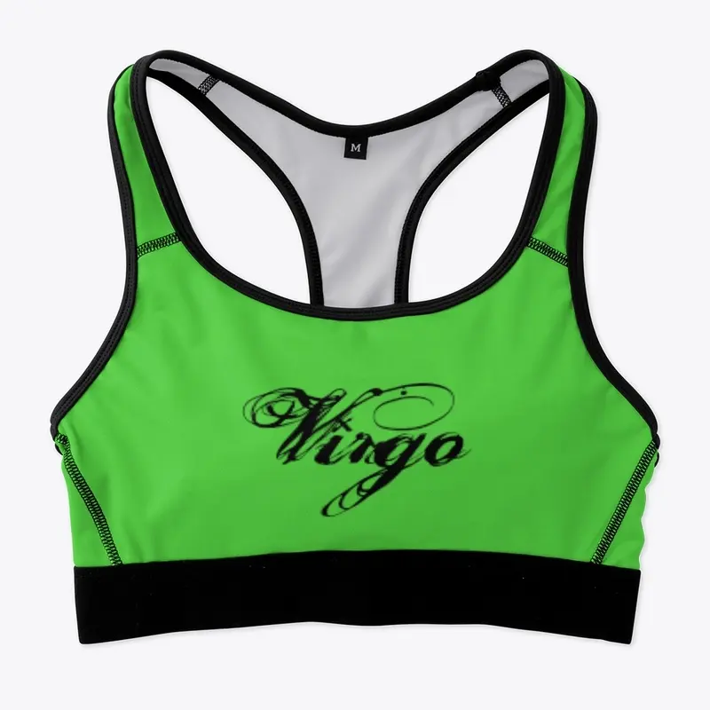 Pancakes dream Virgo zodiac sports bra