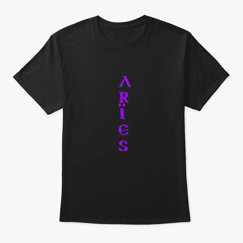 Aries zodiac tee by Pancakes Dream